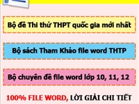 Bộ tài liệu giảng dạy môn toán THPT file word